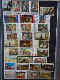 Pekná zbierka známok UMENIE 2 - 13