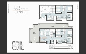 5izbový byt v Al Raha Lofts 1 (Penthouse) - Abu Dhabi - 13