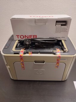 ČB Laserová sieťová tlačiareň HP LaserJet P1505n s tonermi - 13
