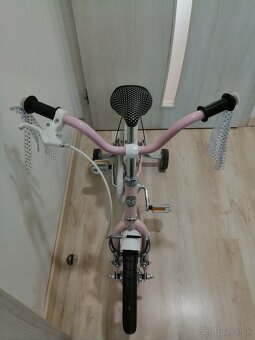 Ružový bicykel 14-REZERVOVANÝ - 13
