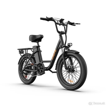 Mestský fat ebike Urlife 20x3.0“,500W,13Ah 624Wh,35km/h,80km - 13