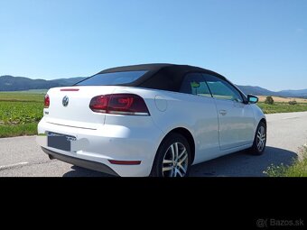 VW Golf 6 cabrio 1,6 Tdi 77kw/105hp M5 129800km - 13