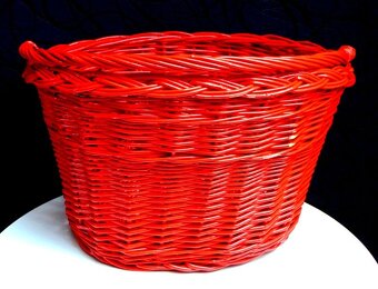 Prútený košík na bicykel - 13