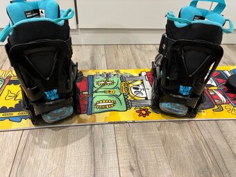 Detsky snowboard komplet - 13