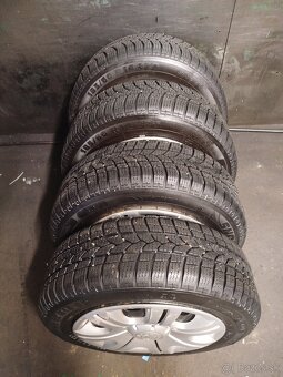 5x100 R14 185/60 R14 zimné 8mm originál škoda - 13