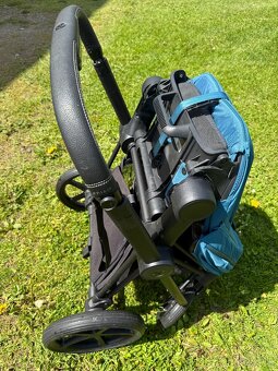 CYBEX PRIAM MATT BLACK + MOUNTAIN BLUE - 13
