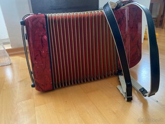 Heligonka Hohner Club llB CF + remene + kufor super - 13