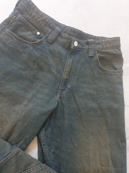 chlapčenské Baggy  Jeans,  nové  , velkost 170 , zn. H&M - 13