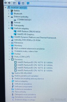HP / Intel N3710 4-jadro / 4GB RAM / 240GB SSD / AMD /15.6" - 13