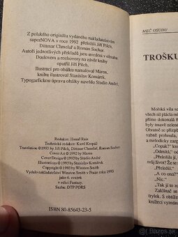 Knihy Zaklínač 1993-2000 1.vydanie - 13