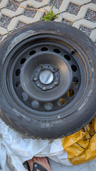 Zimne Pneu + Plechove disky: Nokian WR-D4 (M+S) - 13