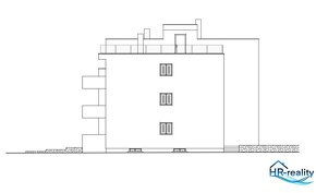 PAG-Mandre, apartmán 71m2 v novostavbe, s výhľadom na more  - 13