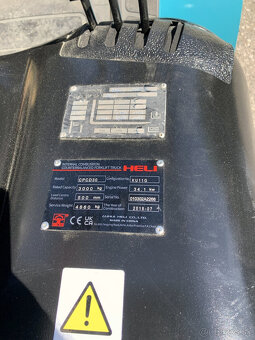 Heli CPCD 30, diesel Kubota, triplex, r. 2018, iba 1402 mth - 13