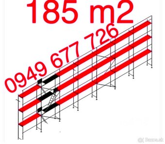Predám stavebné lešenie, fasádne lešenie pozink - 13