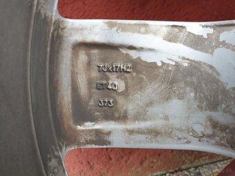 Alu disky VW 5x112 R17 + Letné pneu 215/55 R17 - 13