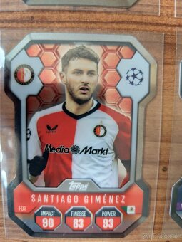 Futbalové kartičky Match Attax 2024/25 - Chrome Shield - 13