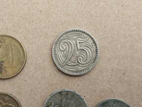 Mix československych minci - konvolut mince - 13