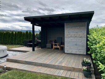 Pergoly Altánky Prístrešky Terasy Otočné Žaluzie - 13