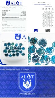 Certifikované balenia diamantov - nerozbalené - pozri foto - 13
