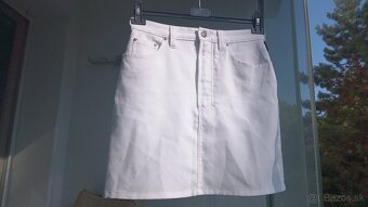 Biela original  sukna Gianni Versace - 13