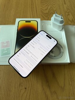 iPhone 14 Pro 128 gb Gold - komplet príslušenstvo, záruka - 13