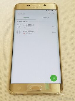 Samsung S6 Edge Plus Gold Top stav - 13