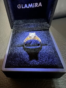 Zlatý dámsky prsteň - prstene - 13