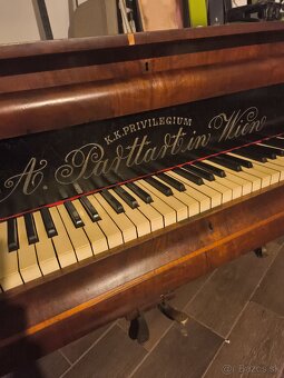 Historický klavír A. Partt Wien - 13