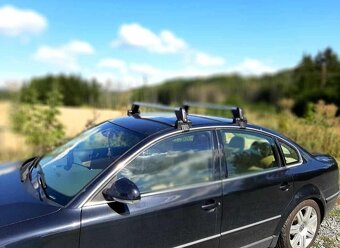 Vw Passat b5.5 sedan / Originál příčníky + nosiče kol.. - 13