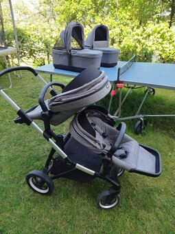 Thule sleek súrodenecký dvojičkovký kočík - 13