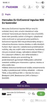 Predám Hercules DJControl Inpulse 500. - 13