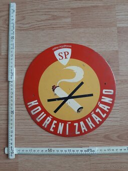 Plechové a smaltované cedule - 13