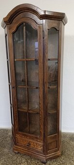 Rustikální vitrína, nábytek z masívu, Nábytek s příběhem - 13