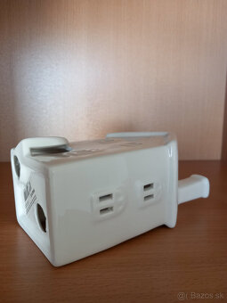 Keramický domček na čajovú sviečku 16x9x8 cm - 13