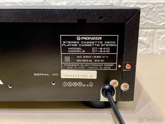 Pioneer CT-S410 …. 3 hlavový kazetový deck - 13