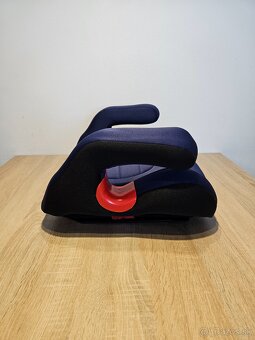 Autosedačka - podsedák CARETERO Isofix navy modrá + bordová - 13