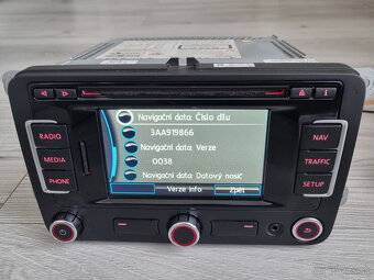 RNS 315 verzia s Bluetooth DAB Kamera 2012 Seat 5P0035191J - 13