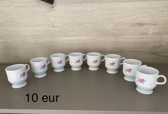 Predám retro poháre, šálky misy, taniere - 13