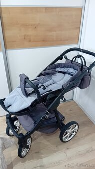 Kočík Junama 3v1 Termo Line MIX 01 Fossil Grey + zakladna - 13