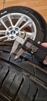 Predám letnú sadu Ford Kuga ,225/65 r17 , 8MM +TPMS - 13