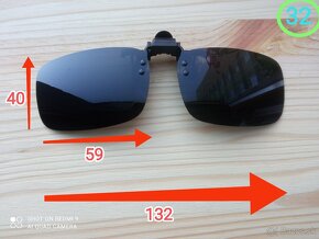 klipy na dioptrické okuliare UV 400 filter ďalšie - 13