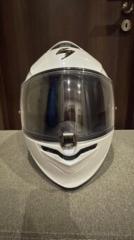 Prilba SCORPION EXO -1400 EVO II AIR SOLID PEARL WHITE - 13
