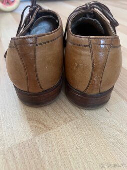 Kožené oblekové vintage vel 40 - 13