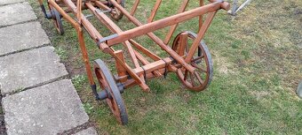 Starý drevený voz - rebriňak - 13