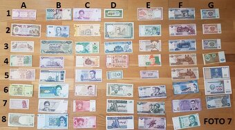 UNC Bankovky mix Svet - 13