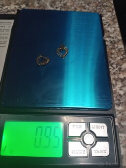 Prstene zlaté náušnice - 13