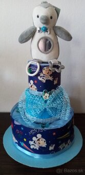 Plienková torta pre chlapca ( k odberu) - 13