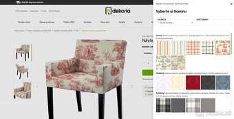 Stolicky s operadlom IKEA Nils (sivy potah) - 13
