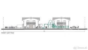 Investičný stavebný pozemok Nesvady 1540 m2, pri termálnom k - 13