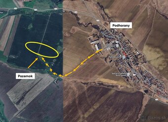 Podhorany – 21.783 m2 ORNÁ PÔDA v podiele 1/1 – Predaj - 13